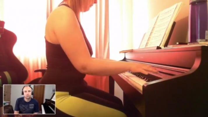Your Space online live piano lessons
