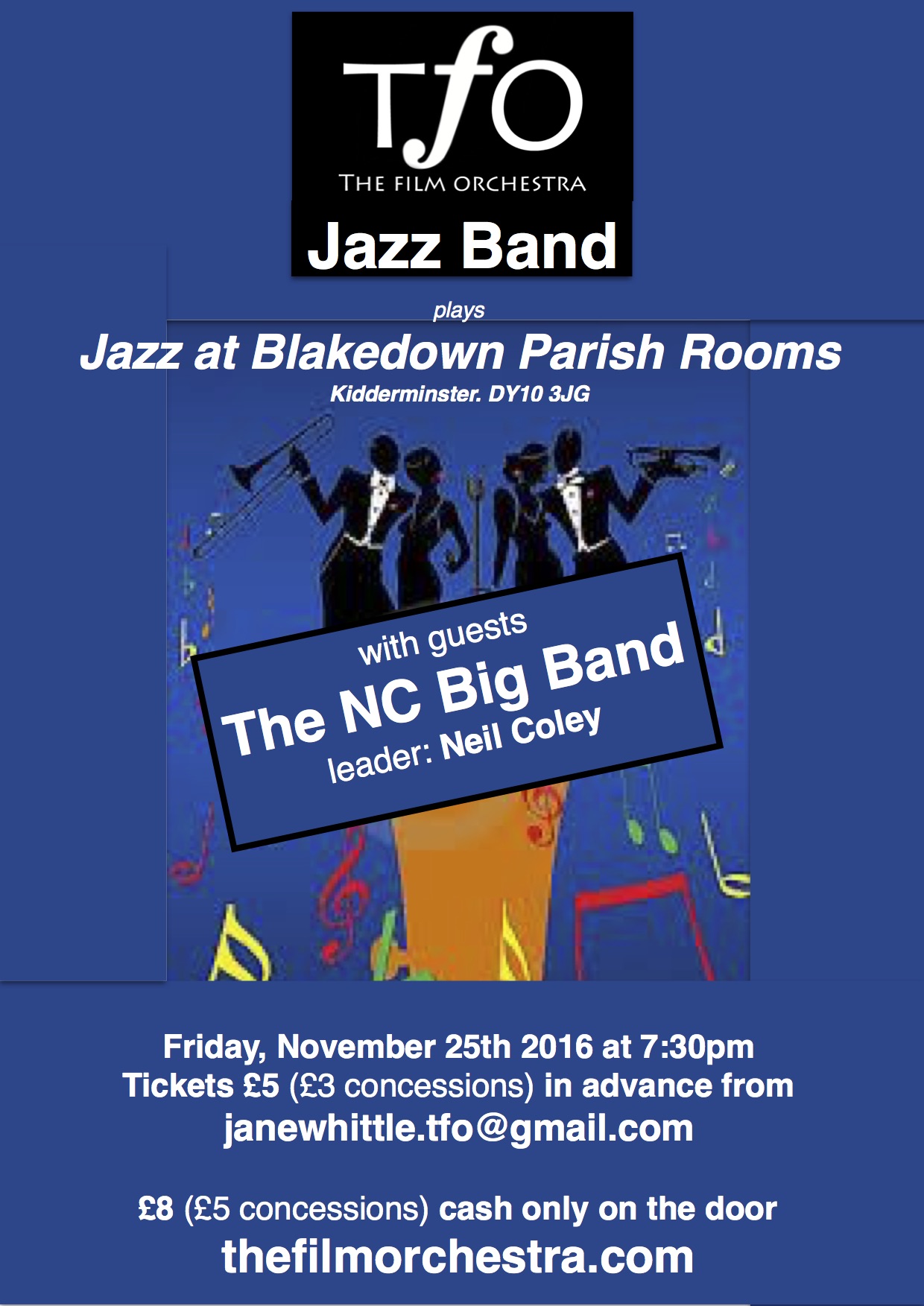 Jazz at Blakedown Parish Rooms | Making Music